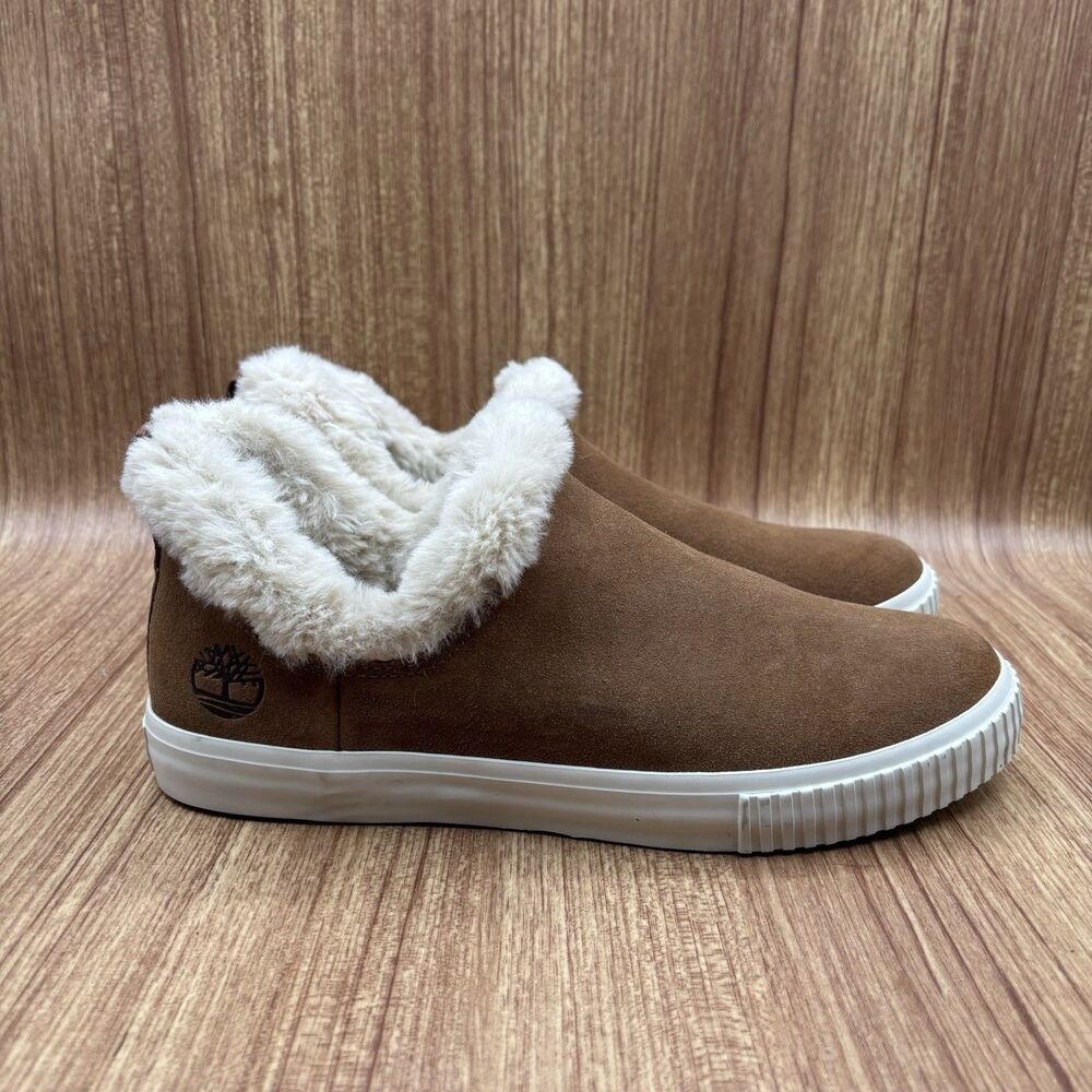 Timberland Women's Skyla Bay 2.0 Warm Lined Sneakers Brown Size‎ 8.5